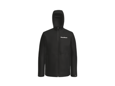 Port Authority ® Tech Rain Jacket-Black-White Logo
