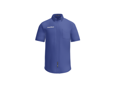 Port Authority® Tall Short Sleeve Easy Care Shirt-Blue