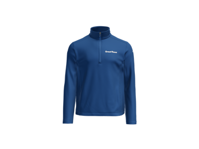 Eddie Bauer® Smooth Mid Layer Fleece 1/2-Zip-Blue