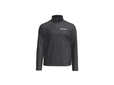 Eddie Bauer® Smooth Mid Layer Fleece 1/2-Zip-Gray