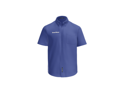 Port Authority® Short Sleeve Easy Care Shirt-Blue